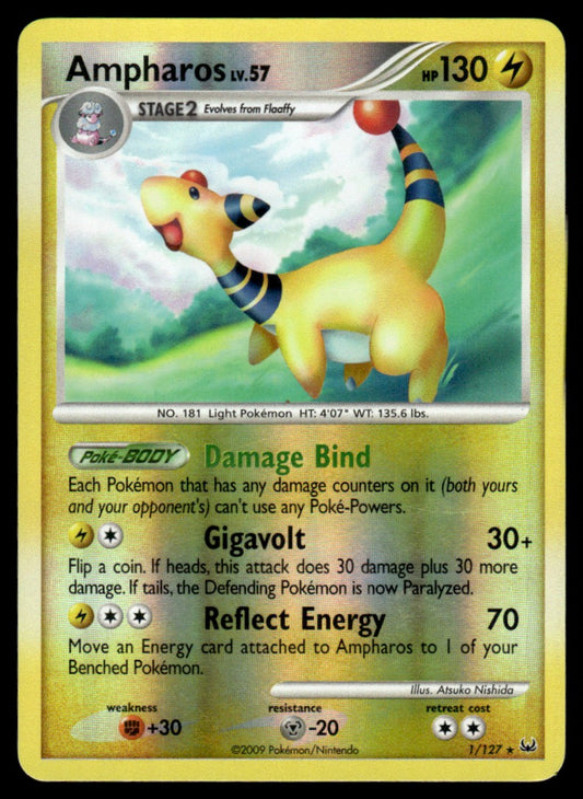 LP+ - Ampharos 1 - Reverse - Platinum