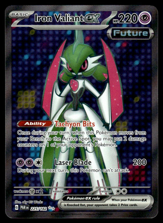 Iron Valiant ex 225/182 - Paradox Rift - Scarlet & Violet