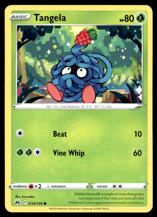 Tangela 004/159 Comun - Crown Zenith - Sword & Shield
