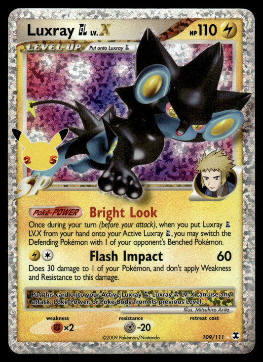 Luxray GL LV.X 109/025 - Celebrations Classic Collection - Sword & Shield