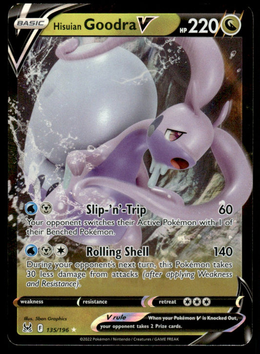 Hisuian Goodra V 135/196 - Lost Origin - Sword & Shield