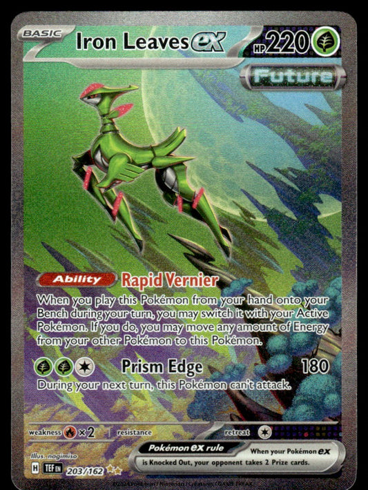 Iron Leaves ex 203/162 - Temporal Forces - Scarlet & Violet