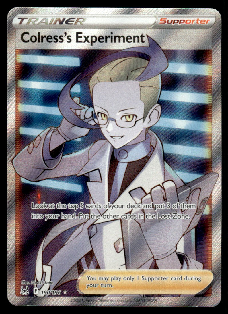 Colress’s Experiment 190/196 - Lost Origin - Sword & Shield