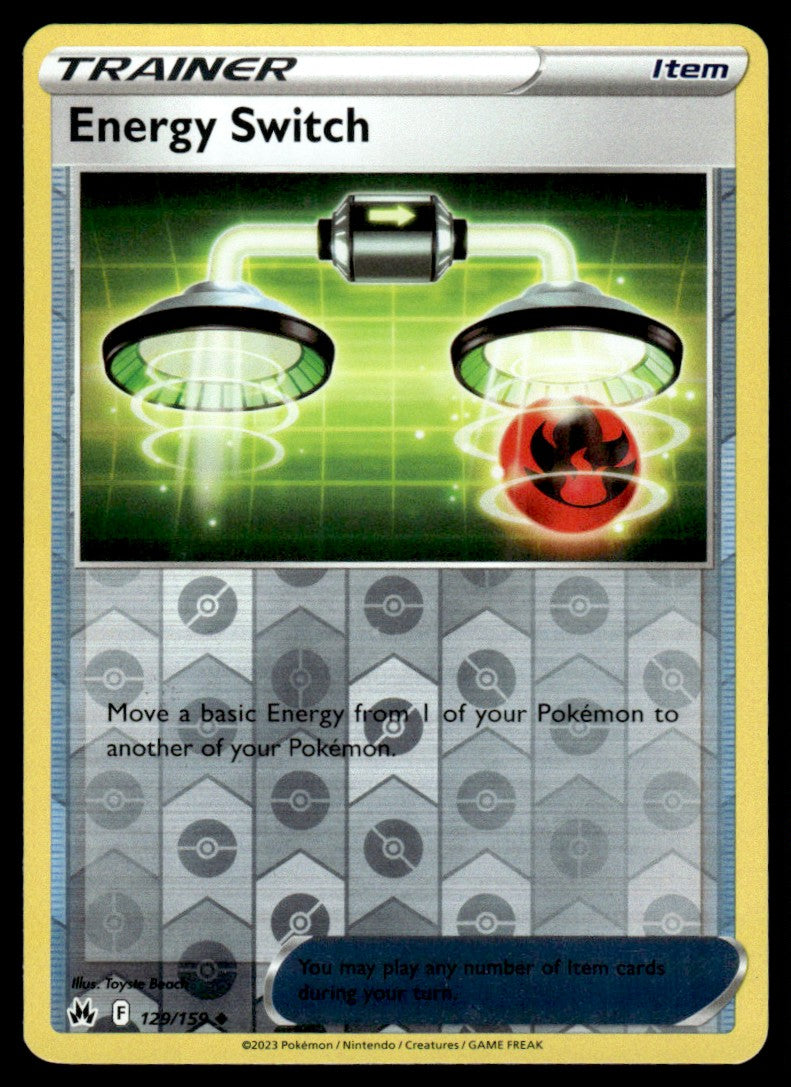 Energy Switch 129/159 Reverse - Crown Zenith - Sword & Shield