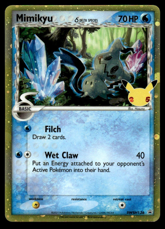 Mimikyu Delta Species SWSH136/PRSS - Sword & Shield Promos - Sword & Shield