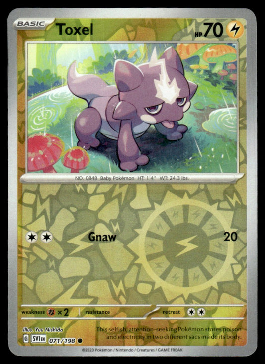 Toxel 071/198 Reverse - Scarlet & Violet Base Set - Scarlet & Violet