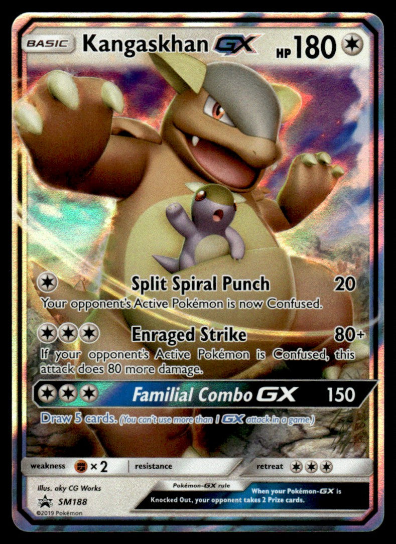 NM Kangaskhan-GX SM188 - Sun & Moon Promos