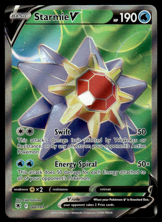 Starmie V 166/189 - Astral Radiance - Sword & Shield