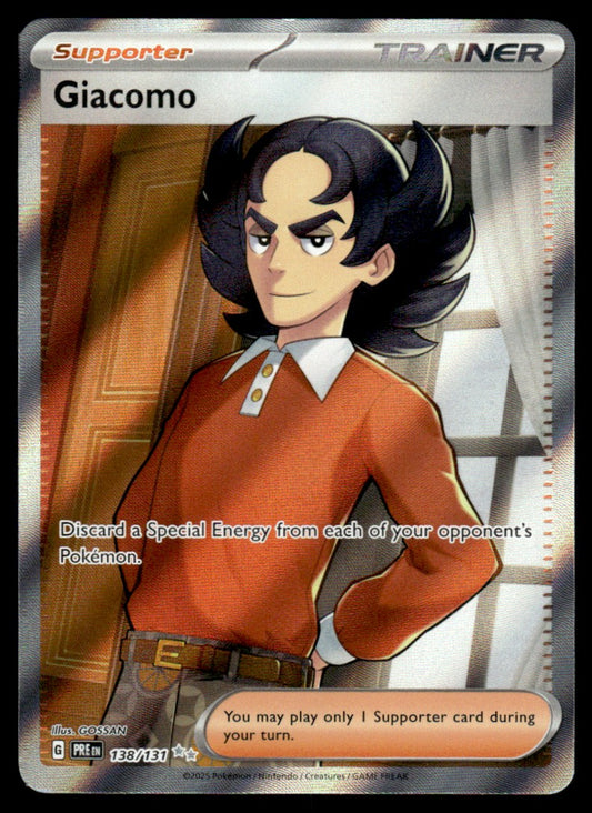 Giacomo 138/131 - Prismatic Evolutions - Scarlet & Violet