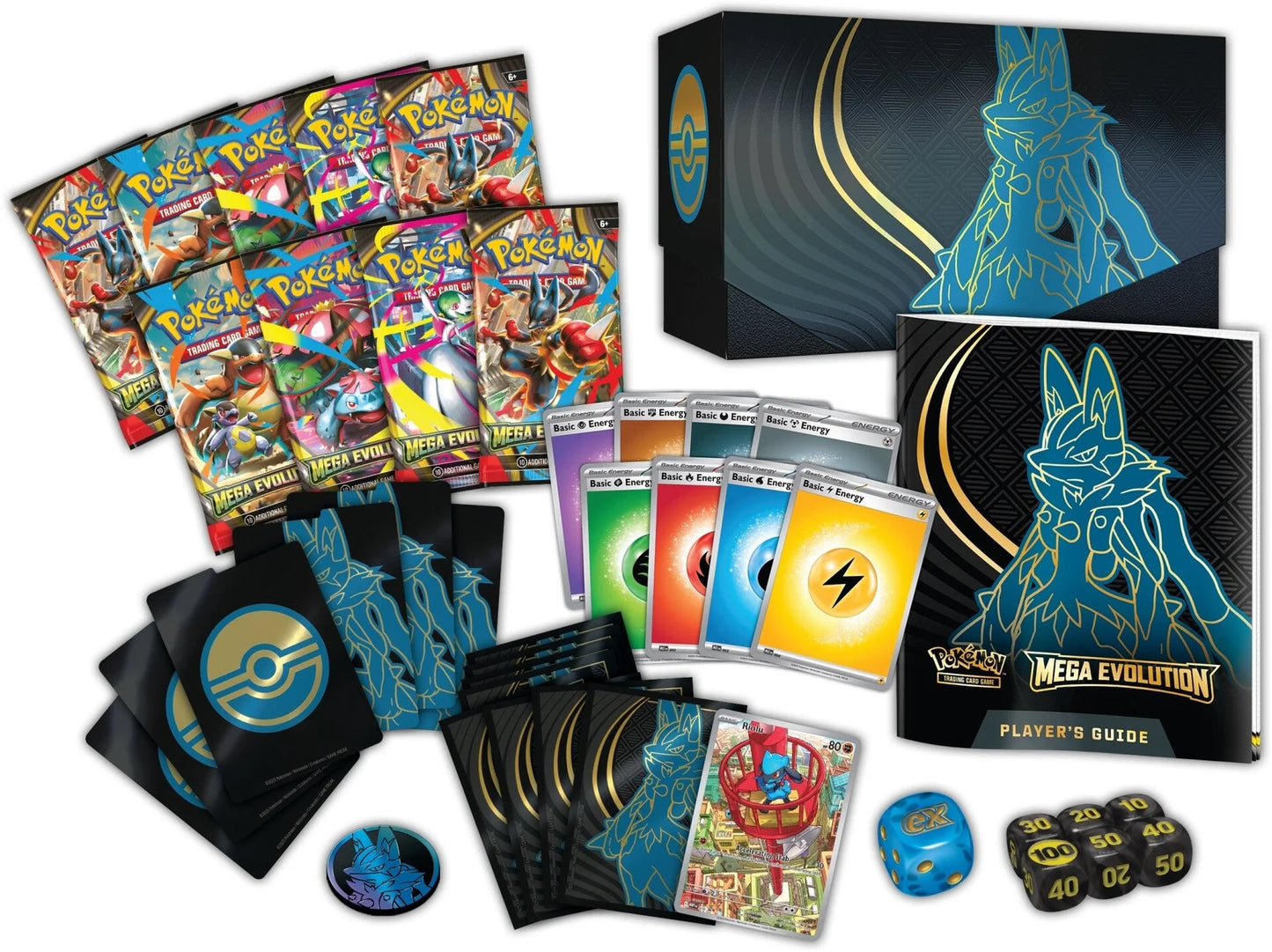 Mega Evolutions - Mega Lucario - Elite Trainer Box - Ingles