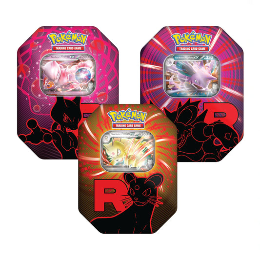 Team Rocket Tin - TRIO - ESPAÑOL